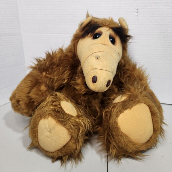 Vintage 1986 ALF 17” Plush Doll Coleco Alien Productions Stuffed Animal Toy - Picture 1 of 10